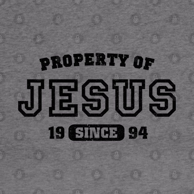 Property of Jesus since 1994 by CamcoGraphics